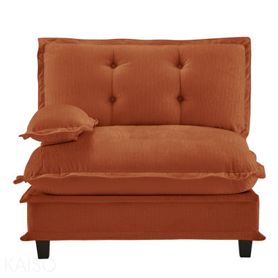 Canapé 73 Lsf Chenille - Brun clair