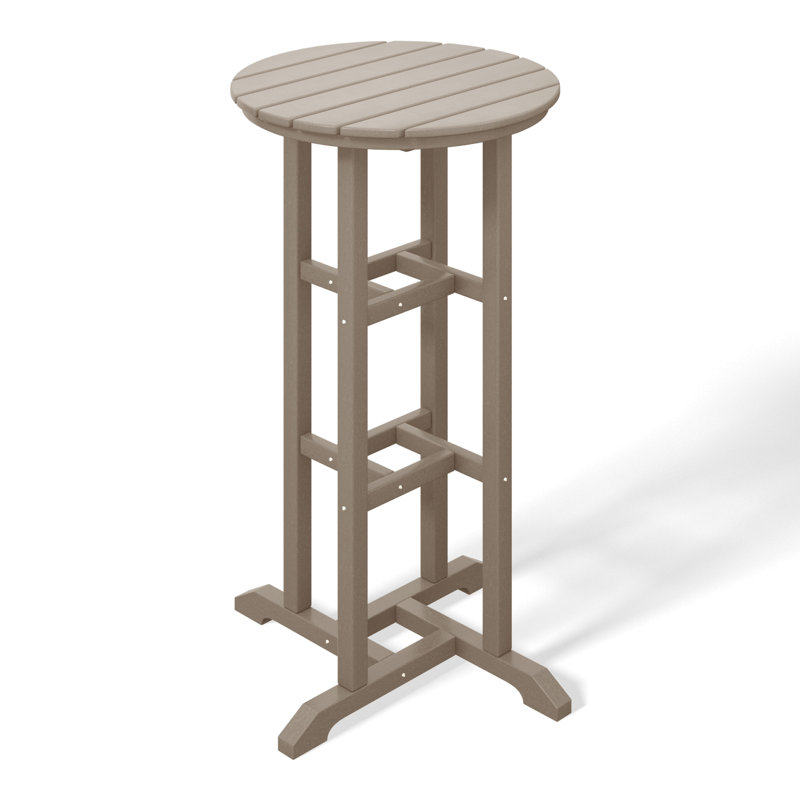 Table de bar d'extérieur Laguna, Marron clair,  42'' H X 24'' D X 24'' W