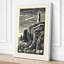 Lighthouse on Stone Coastal - Wrapped Canvas-239581514-239581519