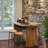 Counter Stool with Metal Frame