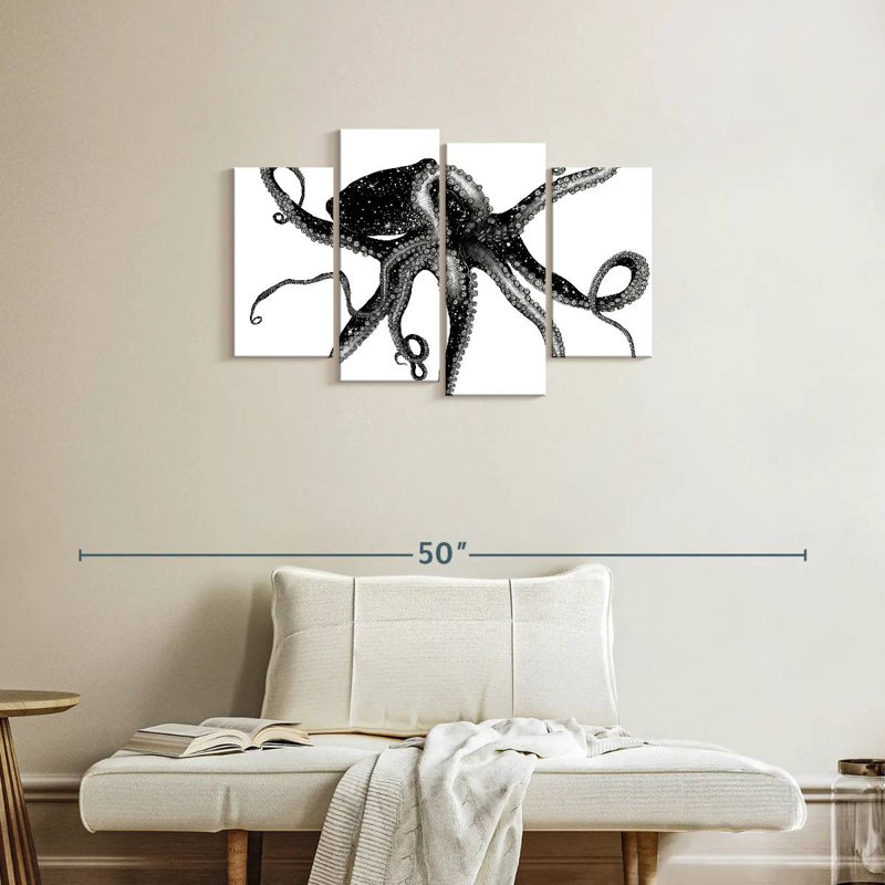 Brampt Cosmic Octopus, 22" H x 36" W