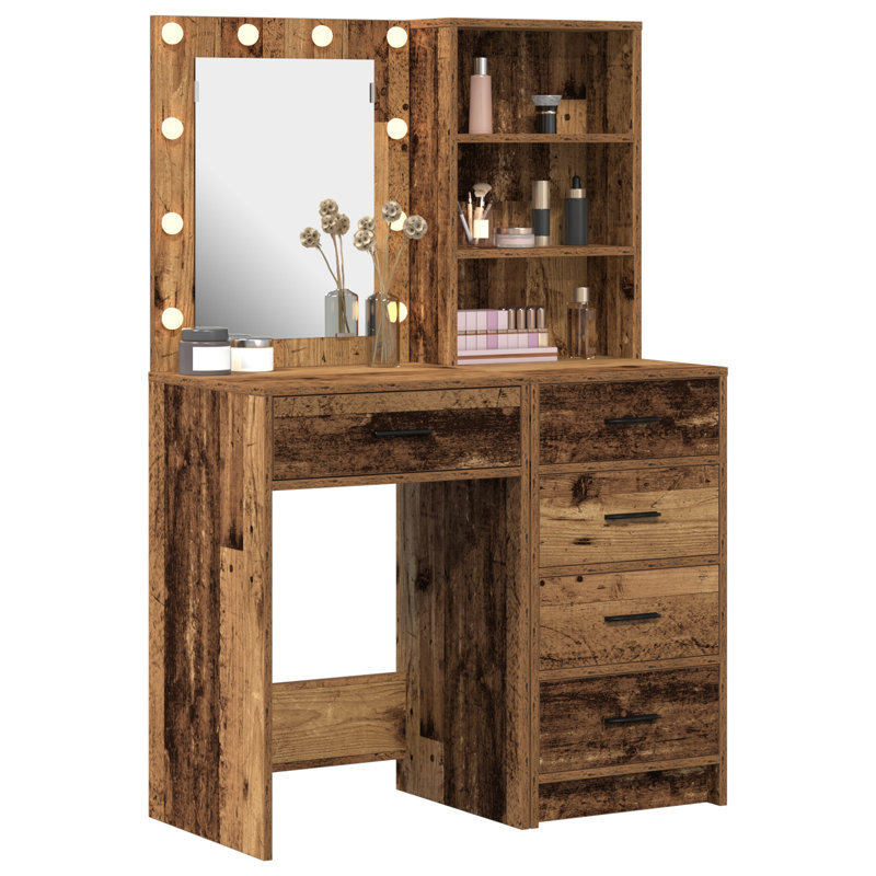50cm Sideboard, Old Wood