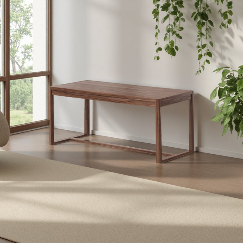Solid Pine Wood Study Desk