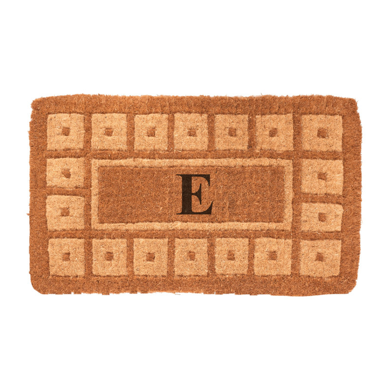 Lynette Geometric Outdoor Doormat, Rectangle 2'6" x 4', E
