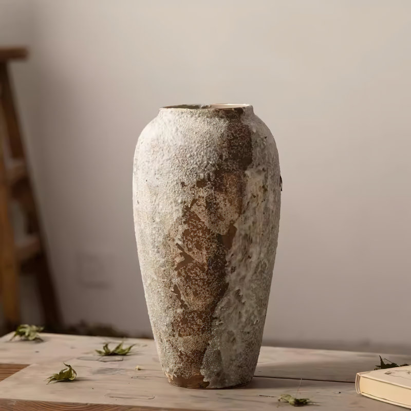 Keni Handmade Table Vase, 14" H x 8" W x 8" D