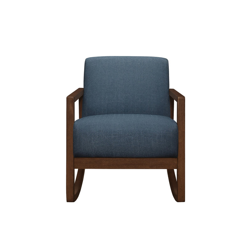 Chaise berçante Modern, Bleu