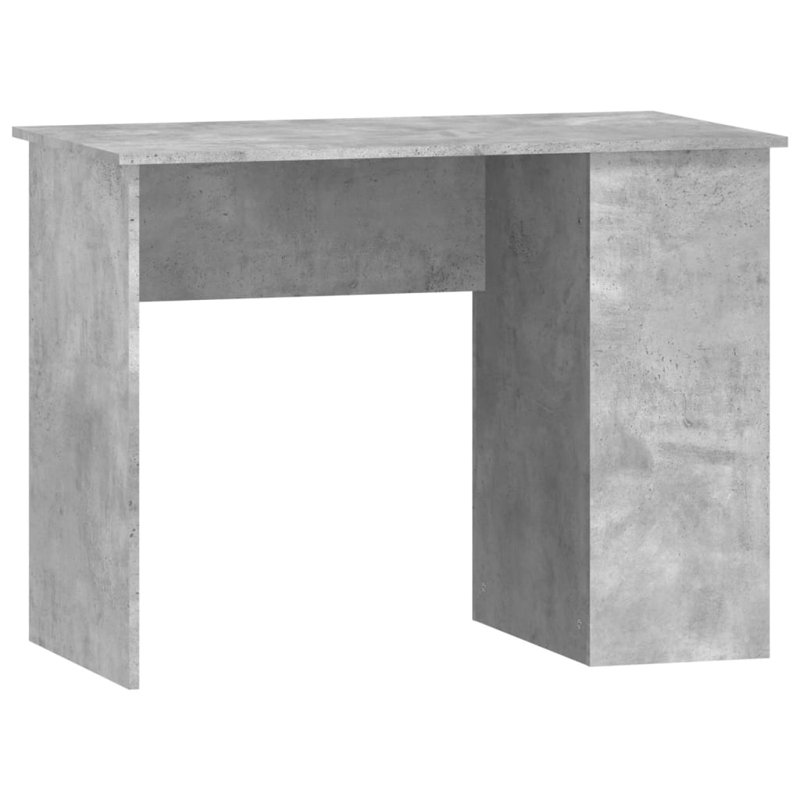 Bureau d'écriture rectangulaire Kyeung, Gris