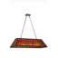 Luminaire suspendu 47 po L 47,75 po