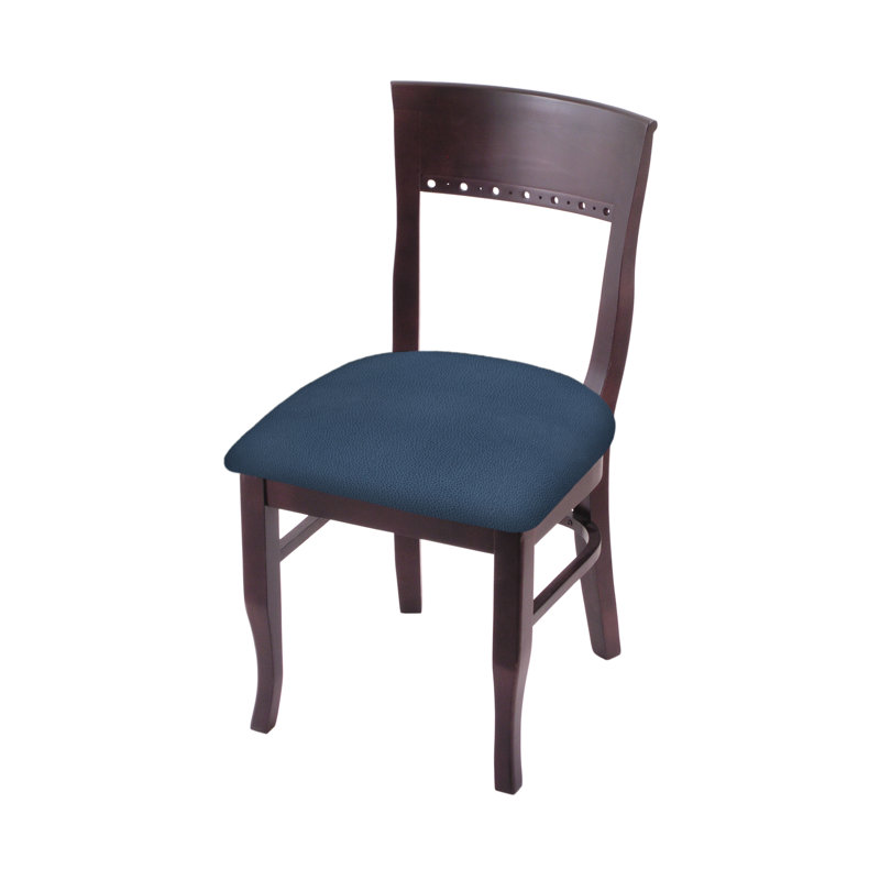 Hampton 19.25'' H Upholstered Beech Side Chair, Rein Bay, Dark Cherry