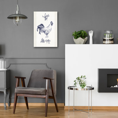 «Summer Chickens 1» par Danhui Nai, art mural en verre acrylique