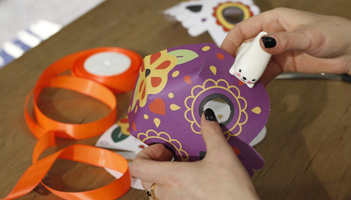 DIY Halloween Kostum Monstermaske