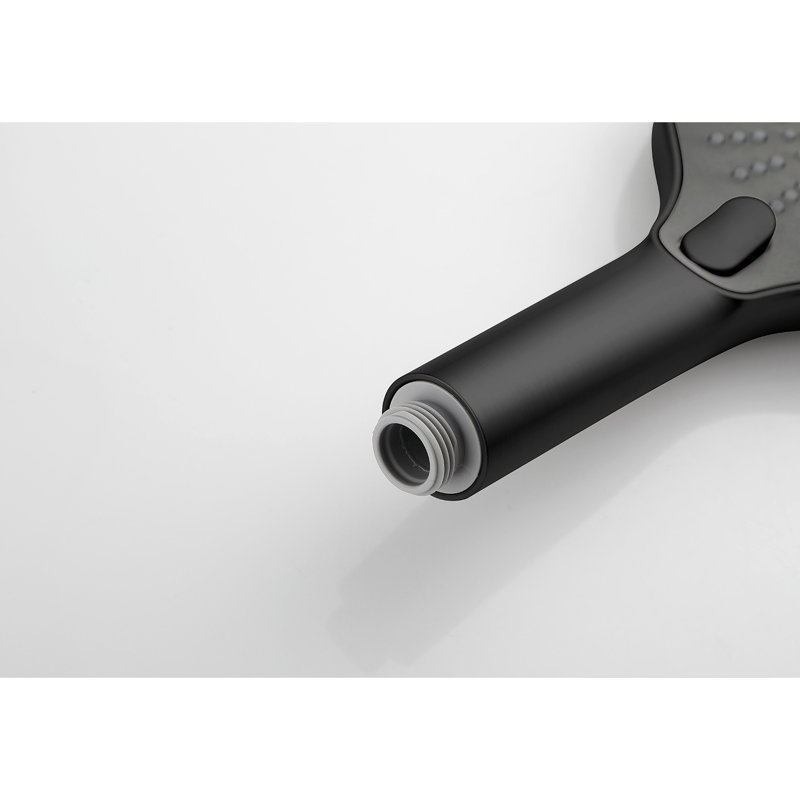 Matte Black Handheld Shower With 59-Inch Hose And 28-Inch Slide Bar, Stainless Steel, Powerful Water Flow, Nozzles For Easy Cleaning Bar Hose, Build Long-Term Use