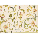 Savonile Ravenna Azm Wool Floral Area Rug