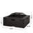 29" Square Fire Pit With Wood Burning Option - Dark Gray Magnesium Oxide, Outdoor Leisure Spot, 29.09 In. D X W 17.17 H, 53.43 Lb Amusement