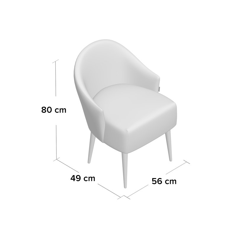 Emi Upholstered Barrel Chair, Burgundy
