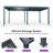 19.7 Ft. W X 13 Ft. D Aluminum Louvered Pergola