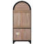 Armoire de type vitrine avec porte en verre trempé-113523552