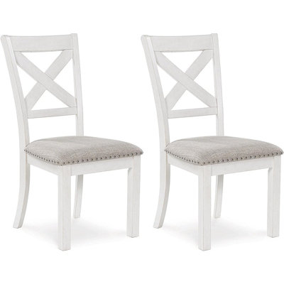 Chaise de salle à manger rembourrée Robbinsdale