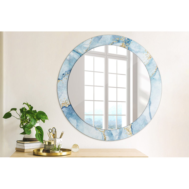 Huldar Glass Flat Wall Mirror