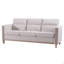 Comfortable Solid Wood Three-Seater Sofa