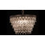 Lustre unique à 5 lumières avec accents en cristal Beno-1402445327