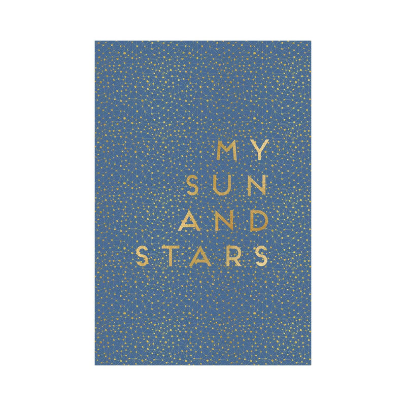 My Sun & Stars - Wrapped Canvas Print, 66.04 cm H x 45.72 cm W
