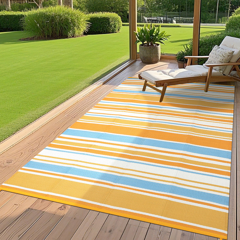 Area Rug, Rectangle 274 x 366 cm, Orange