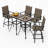 Alyne 4 - Person Patio Dining Set Square Table