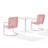 Passmore 3-piece Retro Outdoor Bistro Set-733696200