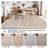 Area Rugs for Living Room Bedroom,Washable Rugs Ultra Soft Retro Floral Faux Wool Carpet, Non Slip & Non-Shedding Low Pile Vintage Print Floor Mat for Home Office Decor-1049486153-1049486158