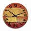 Horloge murale en bois massif Somoa-1490429825