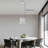 6.29X7” Crystal Pendant Light