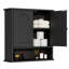 Armoire de salle de bain murale blanche-1255625029