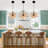 Govinda 9.8" 1 - Light Modern Single Globe Pendant with Amber Glass Shade in Matte Black-89740810