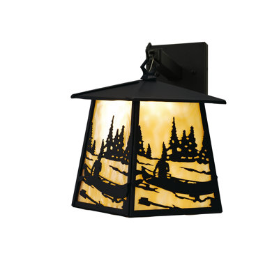 Rustic Lodge Wall Light