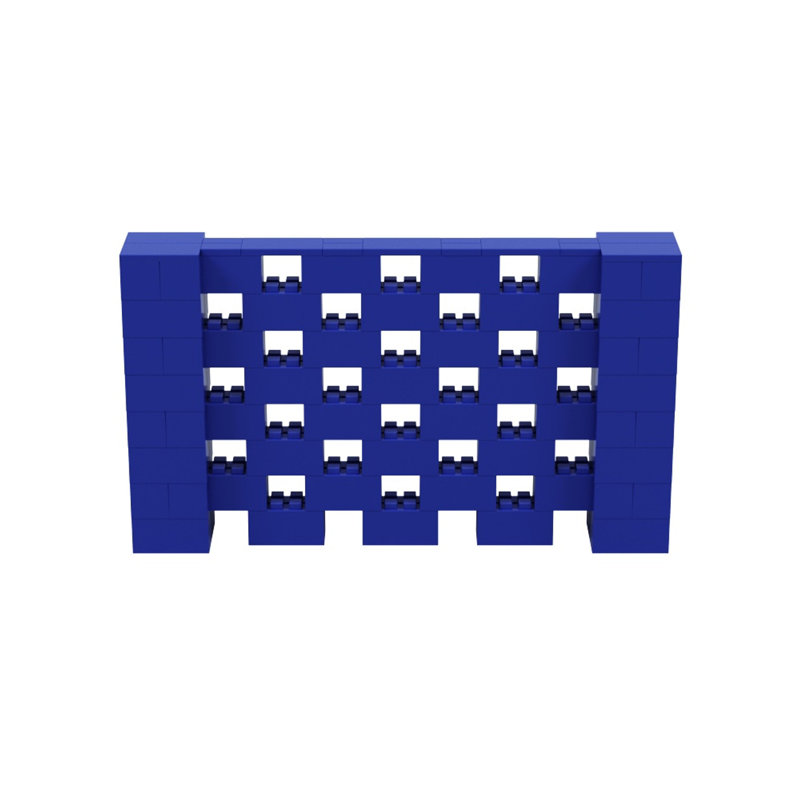 Ensemble mural 4 po de haut Everblock, Bleu, 84"