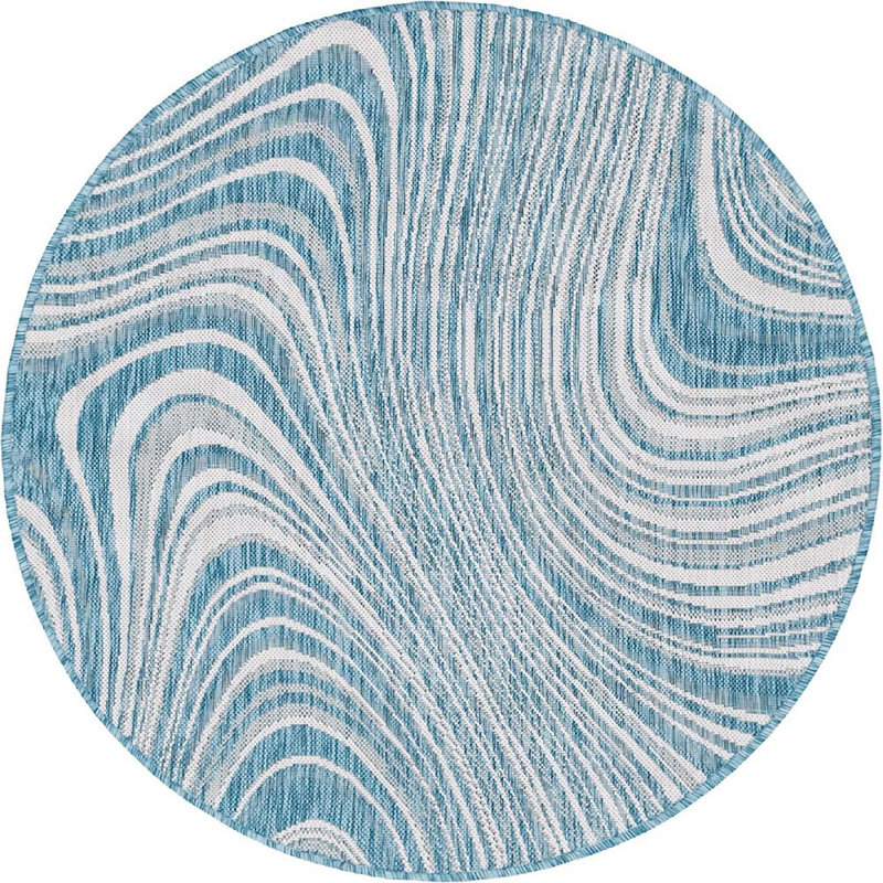 Tapis d'extérieur couleur iris ciel, Tapis de couloir 2 pi x 6 pi