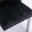 Chaise en velours moelleux avec garniture cloutée-252514360-252514367
