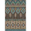 Tapis aztèque Mayfield AMF1851 lavable à la machine de qualité supérieure-494042392