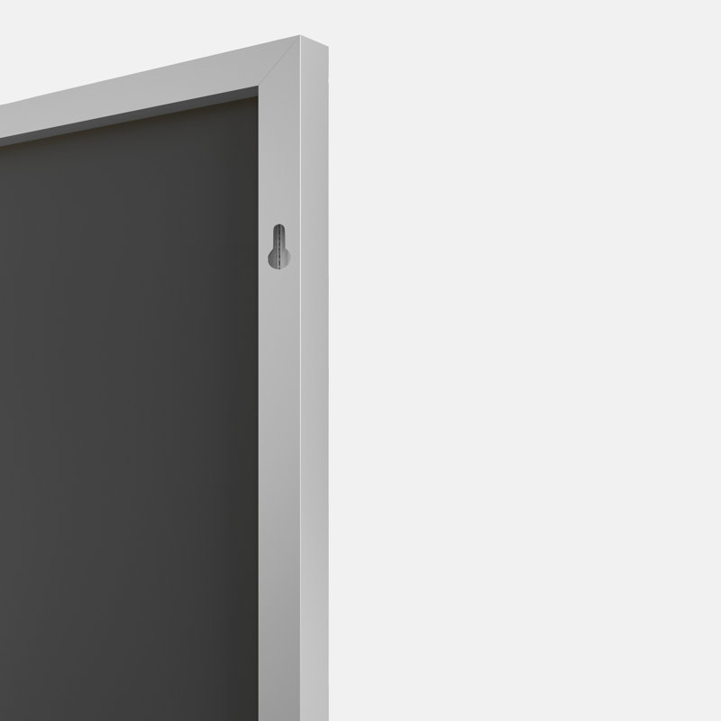 Miroir pleine grandeur Vertell, 71 po x 32 po, Argent