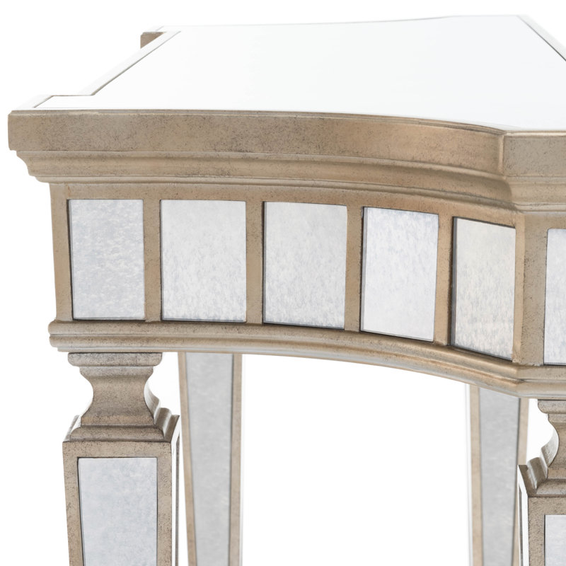 40" Console Table, White