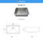 Pro Series 28'' L Stainless Steel Single Basin Kitchen Sink
