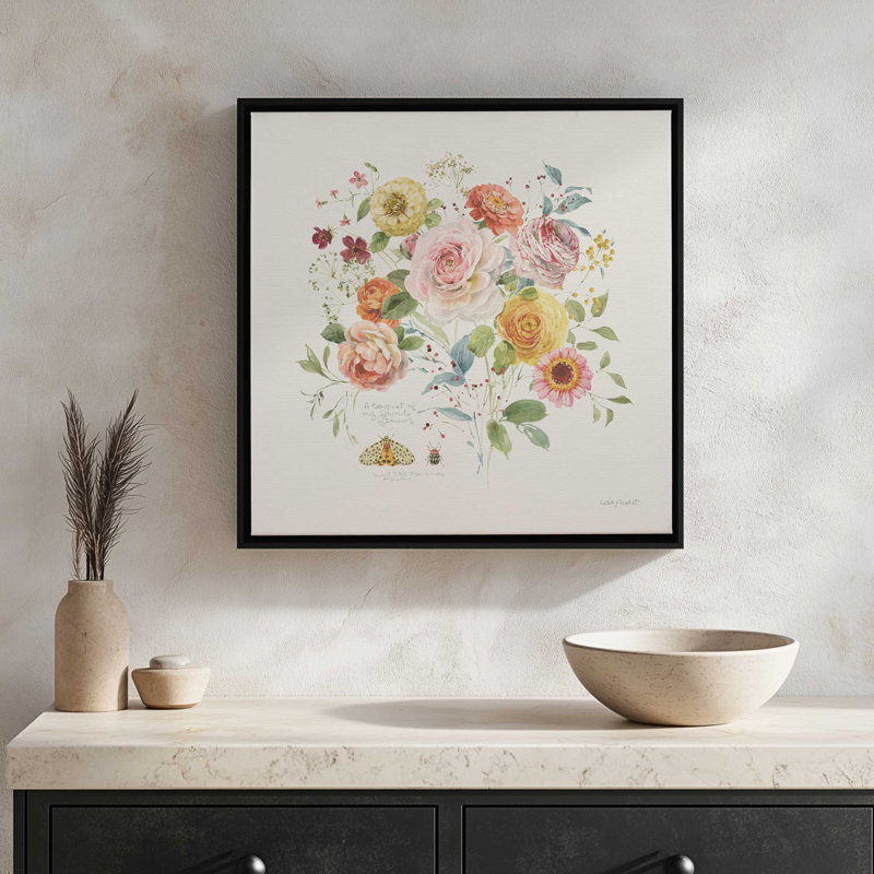 «Samy II» par Lisa Audit, reproduction d'art sur toile, H 31,5 po x l 31,5 po, Impression encadrée sans passe-partout, Brun