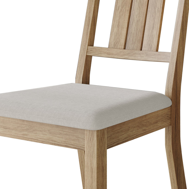 Chaise Ocossio, Chêne naturel
