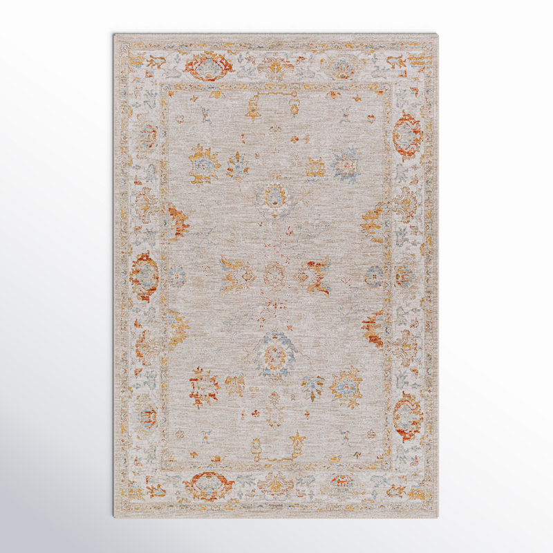 Finnlagh Oriental Indoor Rug, Rectangle 5' x 7'5"