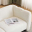 Élégant canapé 3 places Boucle avec motif ondulé, parfait pour les salons, les chambres et les appartements-206339559