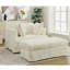 Chaise longue surdimensionnée en velours côtelé avec repose-pieds-1612799223