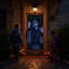 Décoration numérique d'Halloween AtmosFX Manoir macabre sur DVD
