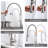 Pull Out Gooseneck High-Arc Kitchen Faucet-82627969