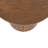 Handmade Wood Transitional Fluted Accent Side Table